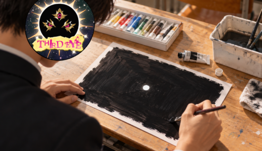 黒い絵の具だけで「明るい絵」を描いた話